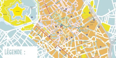 Žemėlapis Lille