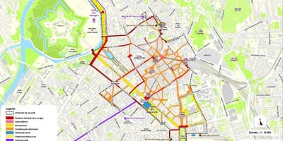 Žemėlapis Lille braderie