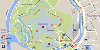 Žemėlapis Lille parkas